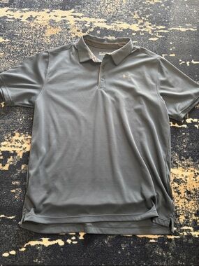 Under Armour Men's Gray Performance Polo